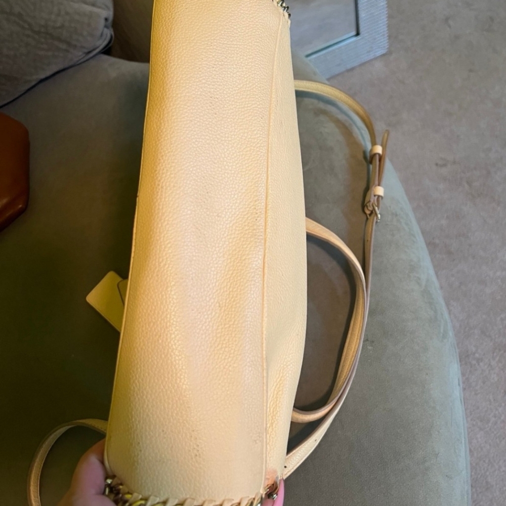 Coach Whiplash Leather Prairie Satchel Apricot - Picture 4 of 7